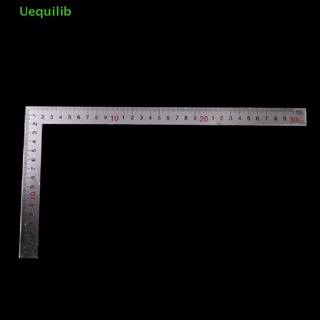 Uequilib ไม้บรรทัดสเตนเลส สเกล 90 องศา 15x30 ซม.