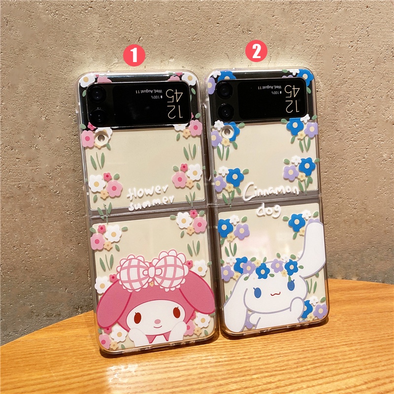 ใหม่ PC Hard สําหรับ Samsung Galaxy Z Flip7 FE 6 4 3 Flip5 5G น่ารักเต็มวงกลมป้องกันความคิดสร้างสรรค์ปลอกสําหรับ Galaxy Z ฝาครอบ - รูปที่ 2