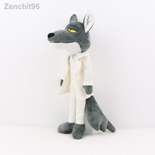 พร้อมส่ง✼✙สินค้าใหม่ข้ามพรมแดน The Bad Guys badass alliance plush toy Mr. Wolf ตุ๊กตาตุ๊กตาหมาป่า