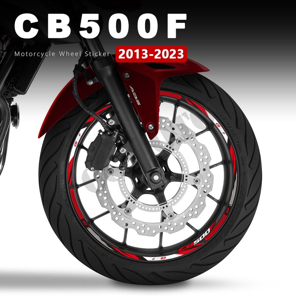 สติกเกอร์ล้อรถจักรยานยนต์กันน้ําขอบเทป CB500F 2023 สําหรับHonda CB500 CB 500 F 500F 2013-2022 2020 2021