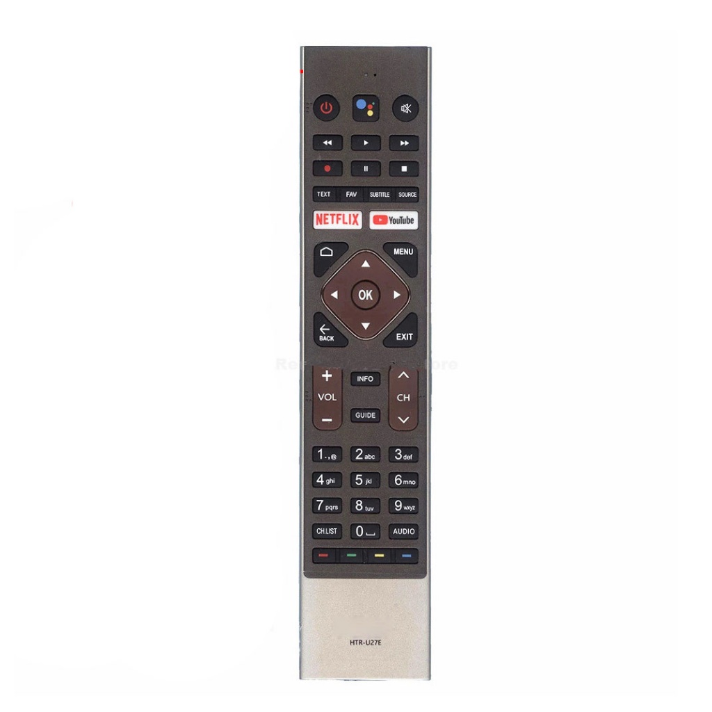 VOICE รีโมทคอนโทรล HTR-U27E สําหรับ Haier SmartTV LE32K6600SG LE43K6700UG LE50K6700UG LE50U6900UG LE