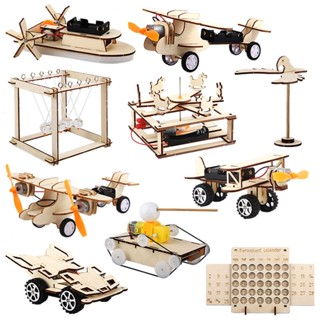 ชุดของเล่นทดลองทางวิทยาศาสตร์ STEM,เด็ก DIY ทำด้วยมือปริศนา,…