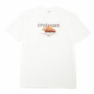 HOMEBOY เสื้อยืดลาย CROISSANT "เสื้อที่ทุกคนต้องซื้อ ซื้อให้แฟน ซื้อให้เพื่อน ซื้อใส่เอง ซื้อไปเถอะ"