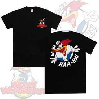 เสื้อยืด ลายการ์ตูน Woody Woodpecker "Hahaa" - Tag New States พรีเมี่ยม_03