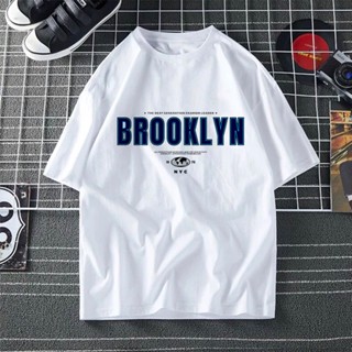 &lt;BAJU EXPRESS&gt; BROOKLYN NYC COTTON T SHIRT LELAKI PEREMPUAN FESYEN T-SHIRT LENGAN PENDEK T SHIRT MEN WOMEN OVERSIZE_03