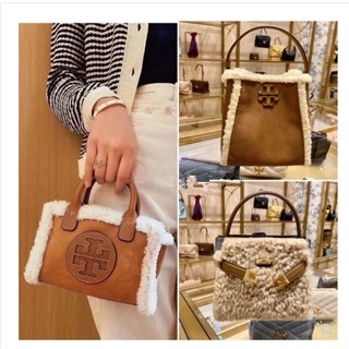 Tory Burch Sheep cake hair Ella กระเป๋าโท้ท ขนาดเล็ก 75675/84117/75966