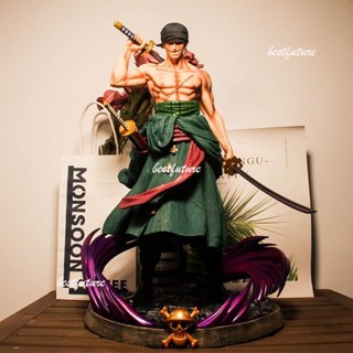 ตุ๊กตาฟิกเกอร์ One Piece Zoro Fighting ของเล่นสําหรับเด็ก