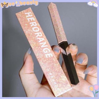 Herorange ลิปสติกเนื้อกํามะหยี่ ให้ความชุ่มชื้น ติดทนนาน ไม่เปลี่ยนสีง่าย HB YUE