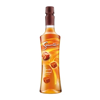 FlavouredSyrup ClassicCaramel คาราเมล750มล.น้ำอัดลมและน้ำหวานSenorita ไซรัปเซนญอริต้าเซนญอริต้ากลิ่นคลาสสิค SyrupFlavou