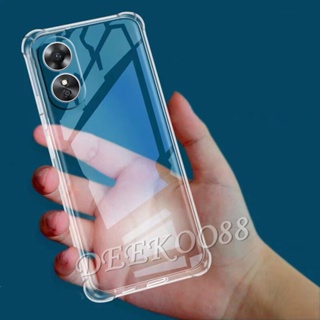 เคสโทรศัพท์มือถือแบบนิ่ม TPU ใส กันกระแทก สําหรับ OPPO Reno8 T Reno7 Z Pro A78 A17 A17K 4G 5G Reno 8 8T 8Z 8Pro 7 7Z 7Pro OPPOA78