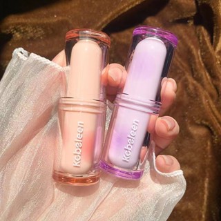 Kobeleen ลิปสติก เนื้อแมตต์กํามะหยี่ แบบใส ไม่ติดถ้วย สีขาวธรรมชาติ