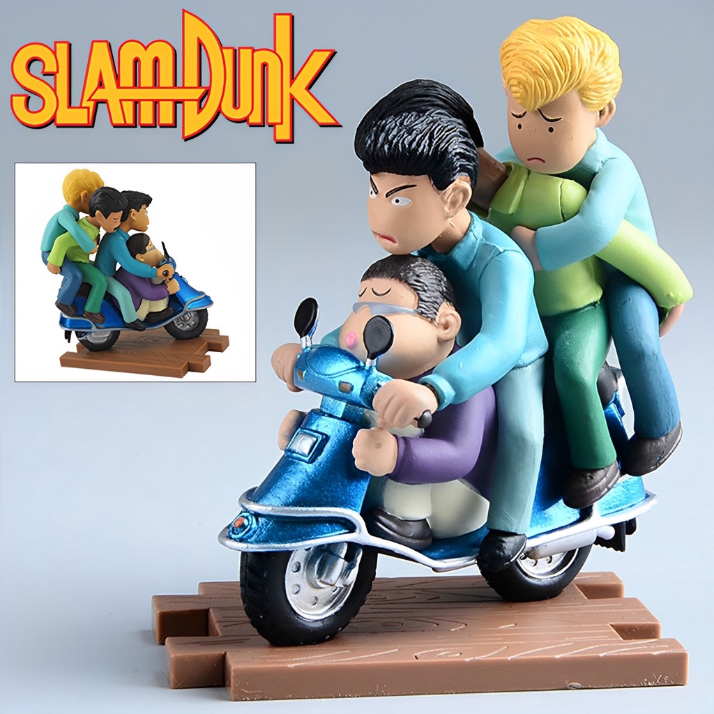 ฟิกเกอร์ SlamDunk สแลมดังก์ Basketball Yohei Mito + Nozomi Takamiya + Chuichirou Noma + Yuji Ohkusu 