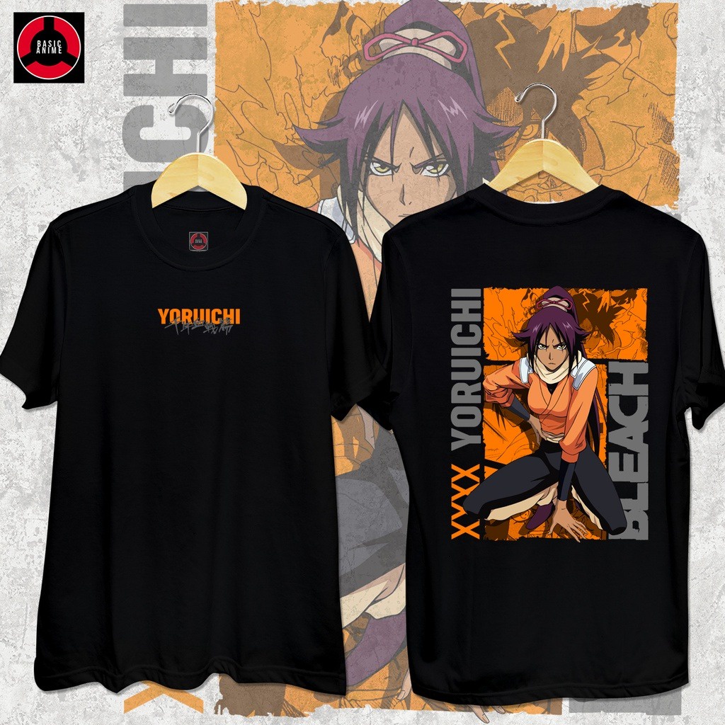 Bleach - เสื้อยืดอนิเมะ Yoruichi Shihouin ไม่ซ้ําใคร สวย ราคาถูก รุ่นขายดี