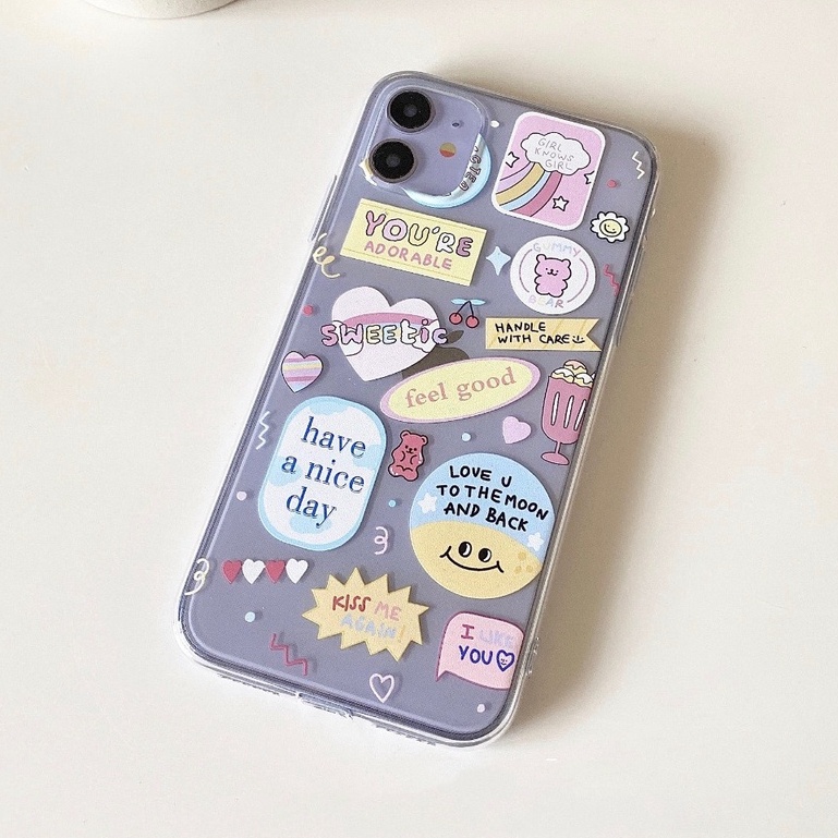 Love Moon พิมพ์ anticrack กรณี vivo v27 5g v29e t1 5g v21e v23e y75 y15s y15a y01 y21 2021 y33s y21s