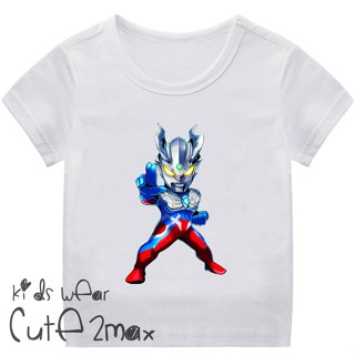 Cute2max - ULTRAMAN ZERO เสื้อยืดแขนสั้น สําหรับเด็กผู้ชาย และเด็กผู้หญิง_05