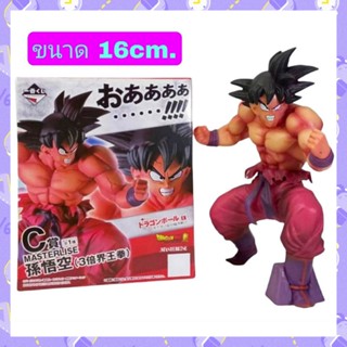 โมเดล Dragonball Goku ดราก้อนบอล ซุน โกคู ท่าหมัดเจ้าพิภพ ขนาด16cm. มีกล่อง