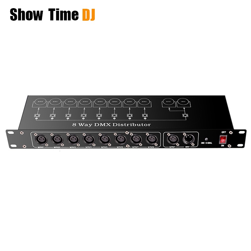 เครื่องขยายสัญญาณไฟเวที 8 ช่อง DMX512