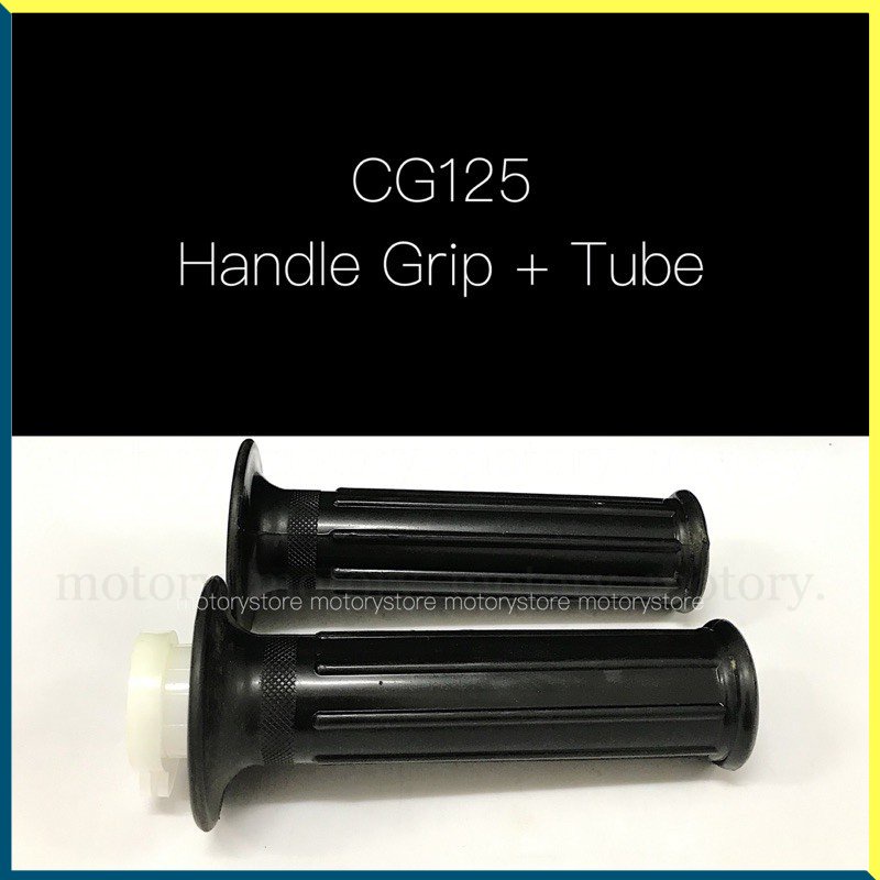 HONDA CG125 / CG110 - HANDLE GRIP SET (RH/LH) + TUBE CG 125 CG 110