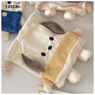 TAIDU กระเป๋าเก็บสุนัข Pacha ญี่ปุ่น ถุงเก็บของหูรูดขนาดใหญ่ลายการ์ตูน แบบพกพา แพ็คของว่าง อุปกรณ์อาบน้ำ