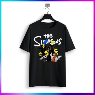 【Nanhui】 Balenciaga high SS Simpson portrait cracked print couple trend all-match short-sleeved_04