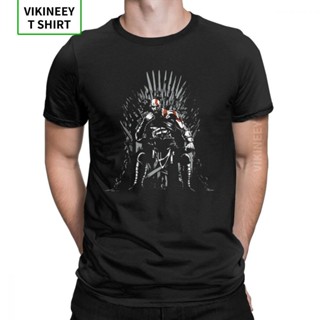 ☒▽☍Game Of Gods Of War Game Of Thrones T Shirt Men Funky T-Shirt Crewneck Cotton Tees Guys Swag Stre_02