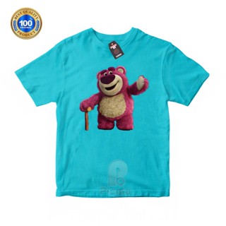 (ฟรีชื่อ) เสื้อยืด ผ้าฝ้าย พิมพ์ลาย LOTSO TOY STORY MOTIF UNISEX สําหรับเด็ก