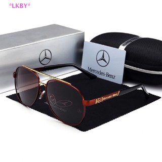 Luckybabys&gt; แว่นตากันแดด ยอดนิยม ผู้ชาย Benz ตกปลา ขับรถ โพลาไรซ์ แว่นตากันแดด ใหม่