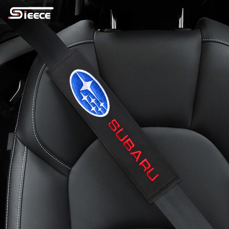 Sieece ที่หุ้มเข็มขัดนิรภัยรถยนต์ สำหรับ Subaru XV Forester Impreza BRZ WRX STI WRX Outback Levorg