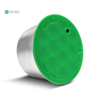 Dr BEI แคปซูลกรองกาแฟ สเตนเลส ใช้ซ้ําได้ แบบเปลี่ยน สําหรับ Dolce Gusto
