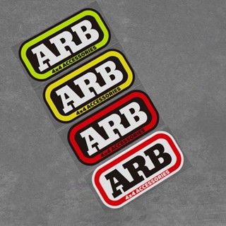 Arb สติกเกอร์เตือน สะท้อนแสง 4X4 สําหรับติดตกแต่งรถยนต์ สกูตเตอร์ หน้าต่าง รถยนต์ รถจักรยานยนต์