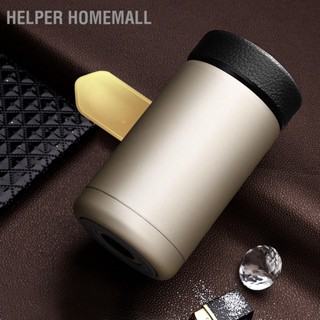  Helper HomeMall ขวดน้ำฉนวนกันความร้อนสแตนเลส 380 มล. ของขวัญนักศึกษาฉนวนกันความร้อนแก้วมัคเดินทางสำหรับกีฬากลางแจ้งตั้งแคมป์