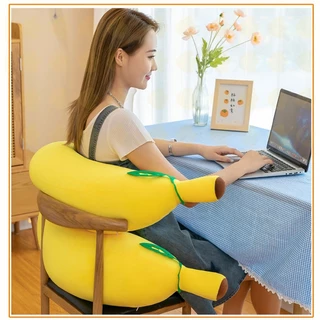 พร้อมส่ง🍌ตุ๊กตา ตุ๊กตากล้วย ของเล่นตุ๊กตา สัมผัสนุ่ม เด้งกลับง่าย ของขวัญวันเกด