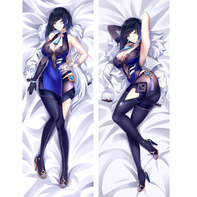 Genshin Impact Yelan Dakimakura กอดหมอน Body Cover 50*150 ซม.
