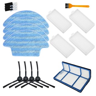 (Ready Stock)Hepa Filter Side Brush Mop Cloth Accessories For ILIFE V55 Pro Robotic Vacuum Cleaner Washable Mop Rags Parts Replacement