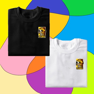 T-shirt Clothing Golden PUBG Card Design Cotton (4 Size S, M, L, XL)เสื้อยืด_01