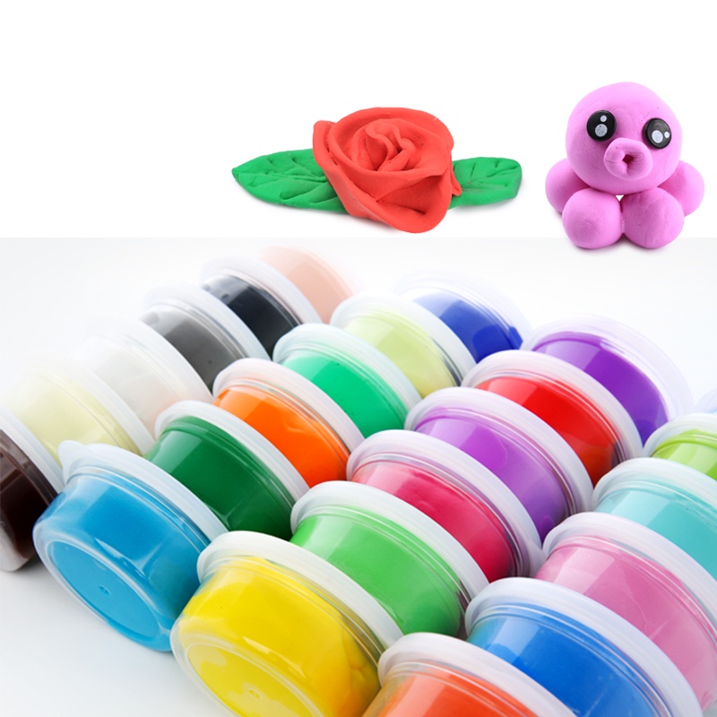 Ready Stock/ Super Light Modeling Clay /Air Dry Clay Set/Light soil / Light clay / Children s