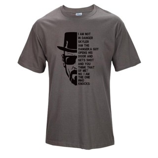 Gildan เสื้อยืดลําลอง แขนสั้น คอกลม พิมพ์ลาย Heisenberg Breaking Bad Exquisite122 3Brown สําหรับผู้ชาย_01