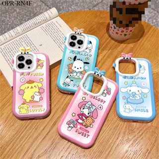 OPPO Reno 8 7 6 5 4 5F 4F SE 5G เคสออปโป้ สำหรับ Case Cartoon Sanrio เคส เคสโทรศัพท์ เคสมือถือ Shockproof Casing