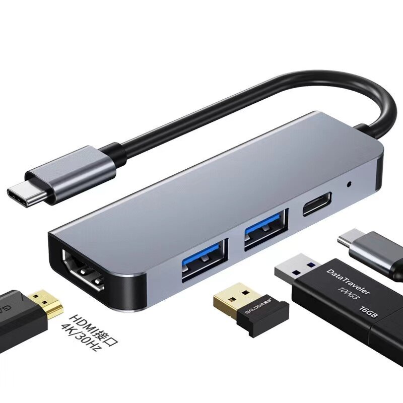 USB C Hub 4 in 1 Type C to HDMI 4K for MacBook Pro 2020, MacBook Air