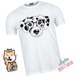 เสื้อยืดลายหมาดัลเมเชี่ยน  Dalmatian dog T-shirt_02