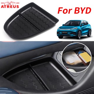 BYD Atto 3 กล่องเก็บของที่พักแขนด้านล่างคอนโซลกลาง ABS สําหรับ BYD Atto3 dolphin