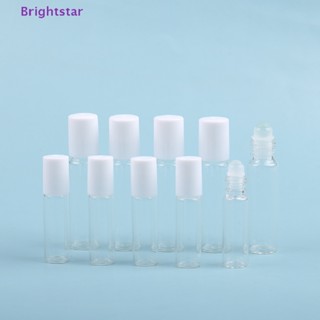 Brightstar ขวดแก้วเปล่า แบบรีฟิล ขนาด 5 มล. 10 มล. สําหรับใส่เครื่องสําอาง