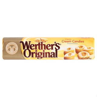 เวอเธอร์ลูกอมแท่งบัตเตอร์  50ก.WERTHERS ORIGINAL50 g.