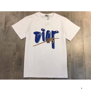 [ป้ายแท็ก + ฉลาก] เสื้อยืด พิมพ์ลายตัวอักษร DR เคาน์เตอร์ยุโรปและอเมริกา คุณภาพสูง สามมิติ เวอร์ชั่นสูง สําหรับทุกเพศ