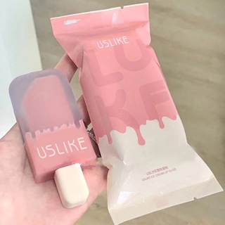 Uslike ลิปสติก ลิปกลอส เนื้อแมตต์กํามะหยี่ กันน้ํา 8 สี