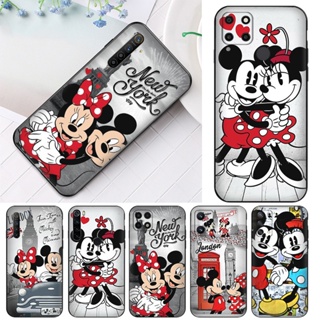 เคสโทรศัพท์ซิลิโคน แบบนิ่ม ลายมิกกี้ มินนี่ เมาส์ สําหรับ Realme C2 C3 C11 C12 C15 C17 Realme C20 C21 C21Y