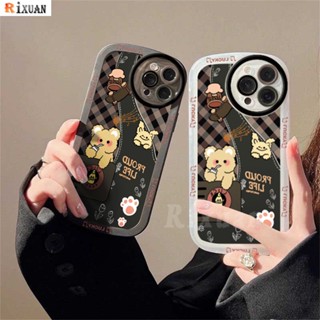 เคสโทรศัพท์มือถือแบบนิ่ม TPU ลายสก๊อต หมี กระต่ายนําโชค สําหรับ Redmi 9C 10C 10A 9T 9A 10 Redmi Note 11 Pro Note 11S Note 10S Note9S Note 8 Pro Note7 Poco M5S M3 Pro X3 NFC