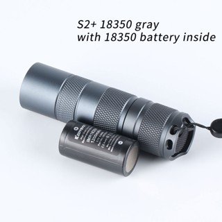 รถขบวน สีเทา S2+ 18350 SST40 SFT40 KW CSLNM1.Tg พร้อมแบตเตอรี่ 18350 ภายใน