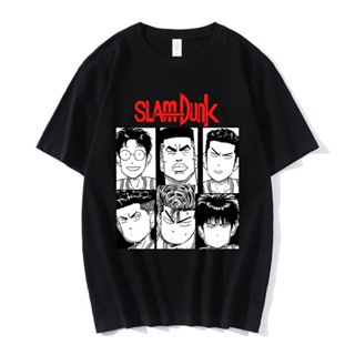 Japanese Anime Slam Dunk T-Shirt Men Women Fashion Summer Hip-Hop Short-Sleeve_09