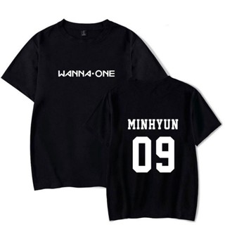 Ljx1 เสื้อยืดลําลอง แขนสั้น คอกลม พิมพ์ลาย Wanna One 09 Minhyun Series คุณภาพสูง พลัสไซซ์ สําหรับผู้ชาย